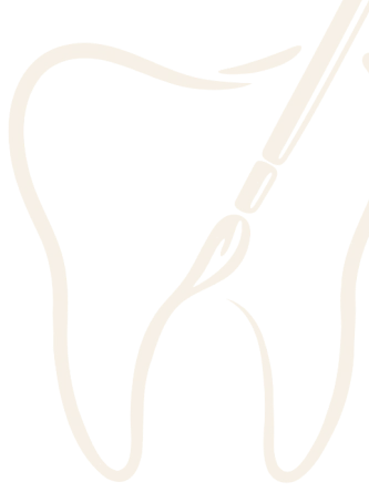 Tooth diagram with dental mirror tool illustration for Bartlesville Dental Studio